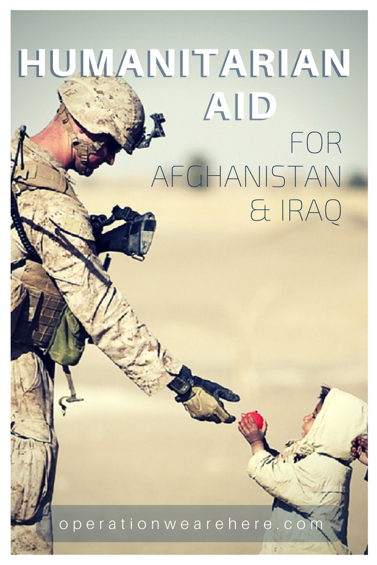 Humanitarian aid for the people of Afghanistan and Iraq #Military #Deployment #Support