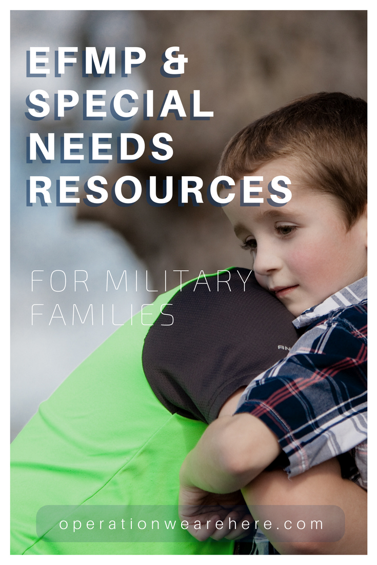 EFMP & special needs resources for military families