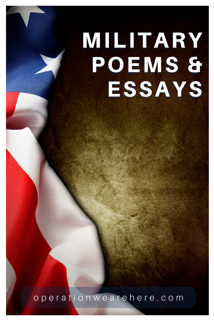 Military life poems & essays #militarylife #militaryresources