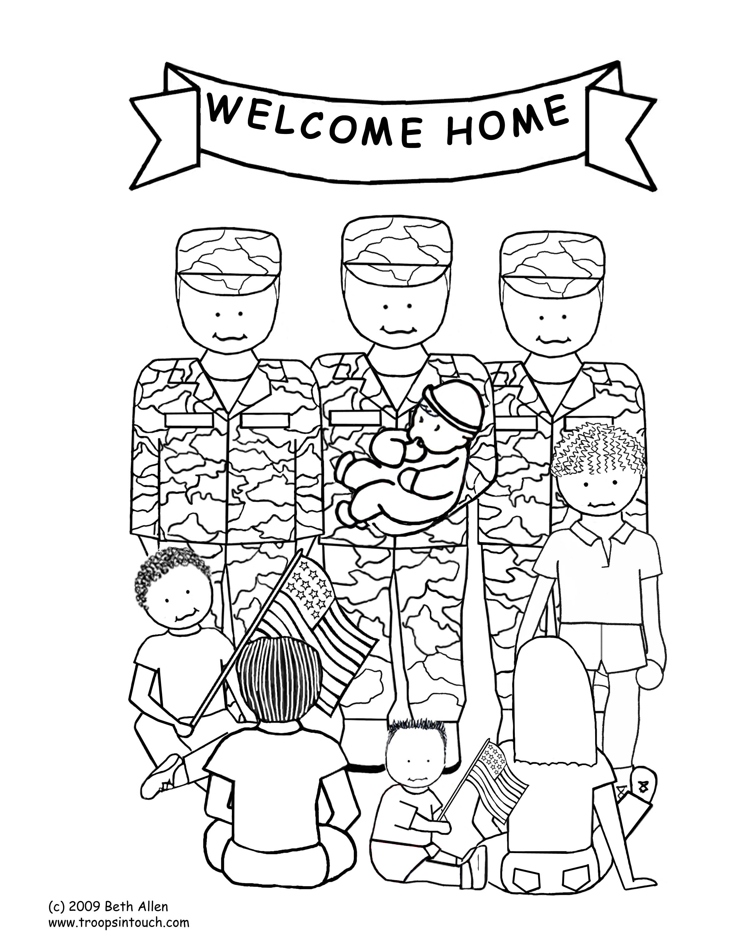 army soldier drawings for kids